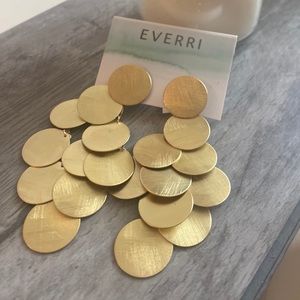 Everri Gold Hand Cut Brushed Textured Metal